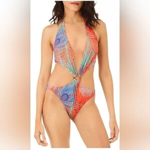 NWOT Vilebrequin Fresh Monokini One Piece Swimsuit size 8